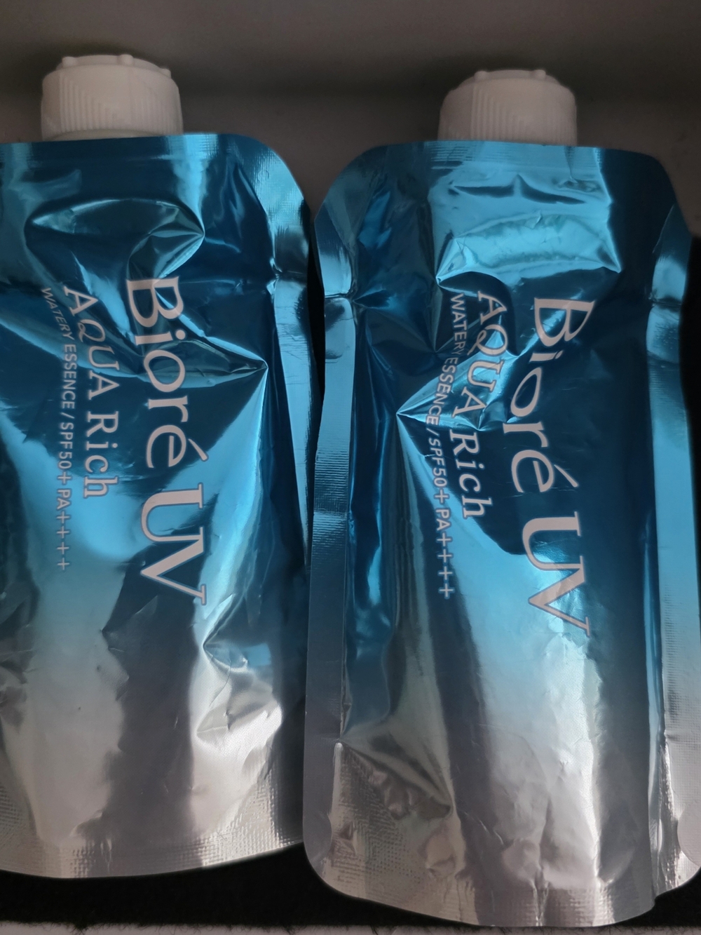 Biore UV Aqua Rich Refill Pouches - japanese version